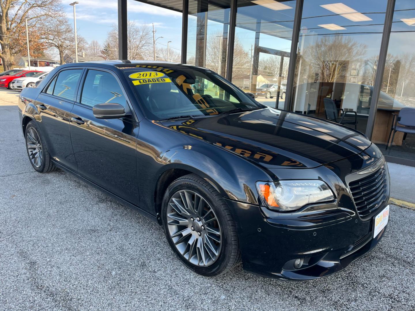 2013 Gloss Black Chrysler 300 S V8 RWD (2C3CCADT8DH) with an 5.7L V8 OHV 16V engine, 5-Speed Automatic transmission, located at 1633 W Kimberly, Davenport, IA, 52806, (563) 323-5341, 41.559456, -90.598732 - Photo#2